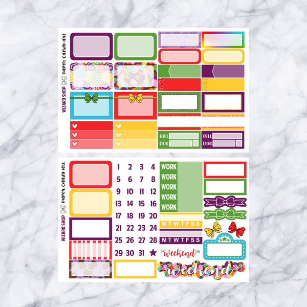EC MINI Kit Wizard Shop // Weekly Planner Stickers Kit // Erin Condren