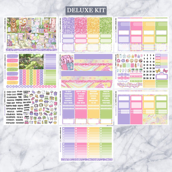 EC Kit Hello Gorgeous // Weekly Planner Stickers Kit // Erin Condren