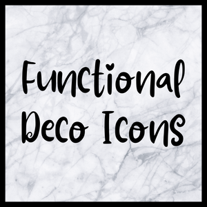 Functional Deco Icons