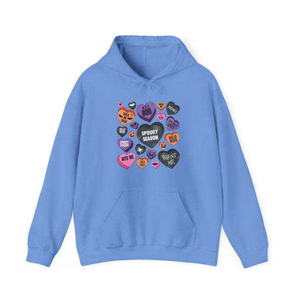 Halloween Conversation Hearts Unisex Heavy Blend™ Hooded Sweatshirt