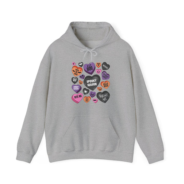 Halloween Conversation Hearts Unisex Heavy Blend™ Hooded Sweatshirt