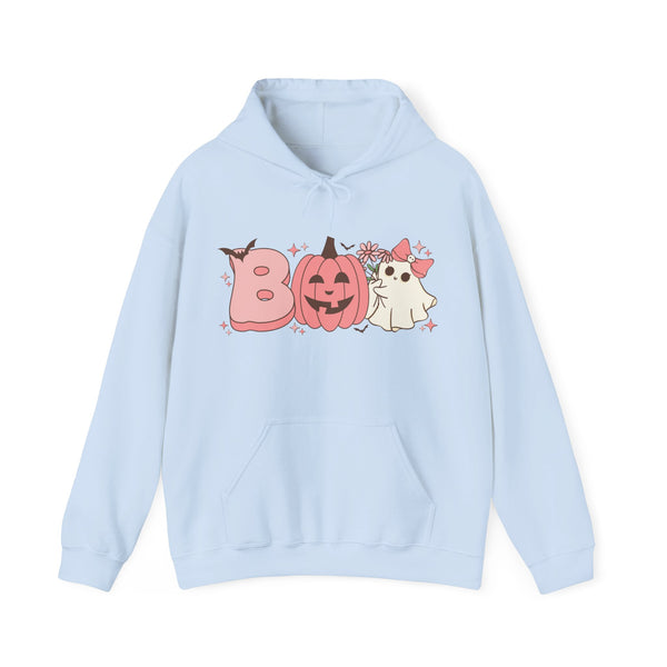 BOO Coquette Ghost Unisex Heavy Blend™ Hooded Sweatshirt