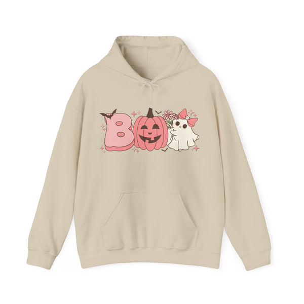 BOO Coquette Ghost Unisex Heavy Blend™ Hooded Sweatshirt