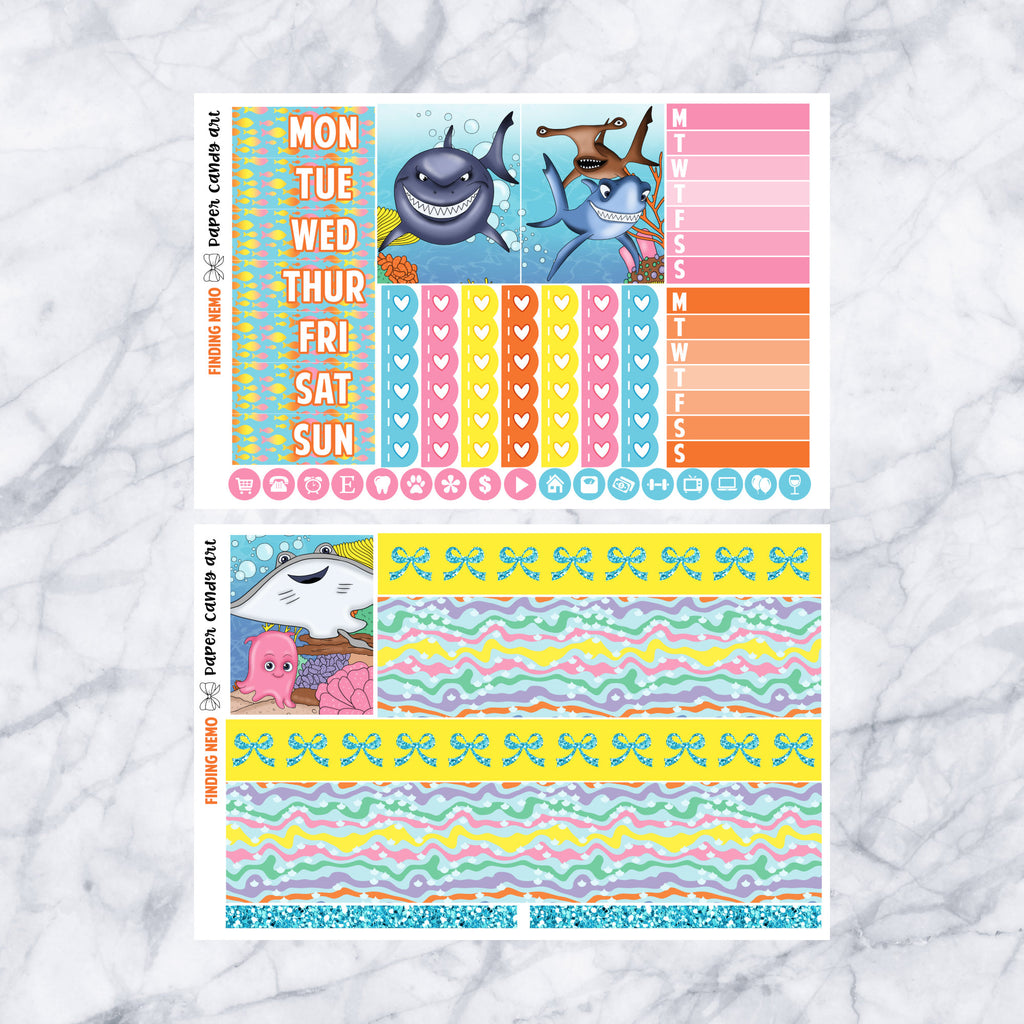 Lilo and Stitch Monthly Planner Stickers Erin Condren for