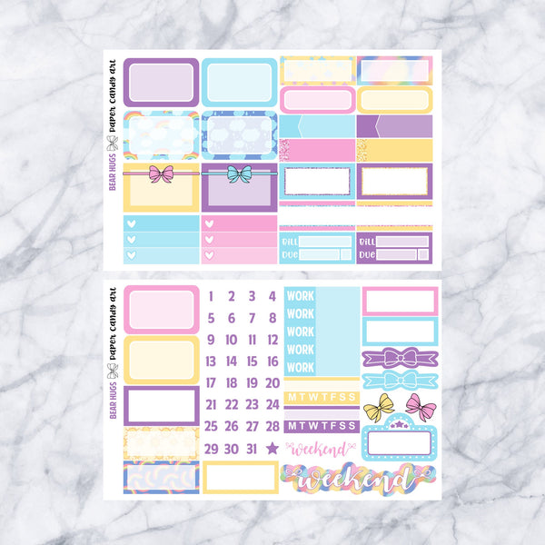 EC MINI Kit Bear Hugs // Weekly Planner Stickers Kit // Erin Condren