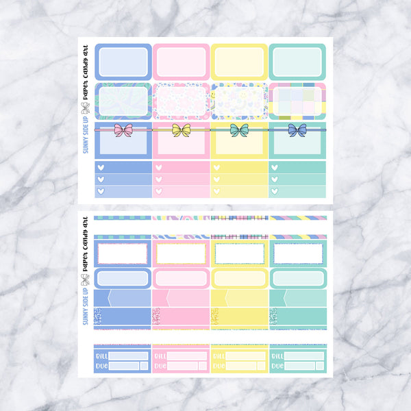 EC DELUXE Kit Sunny Side Up // Weekly Planner Stickers Kit // Erin Condren