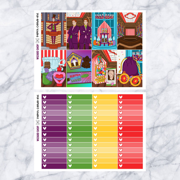 HP DELUXE Kit Wizard Shop // Weekly Planner Stickers Kit // Happy Planner Classic
