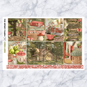 EC Kit Fairy Forest // Weekly Planner Stickers Kit // Erin Condren