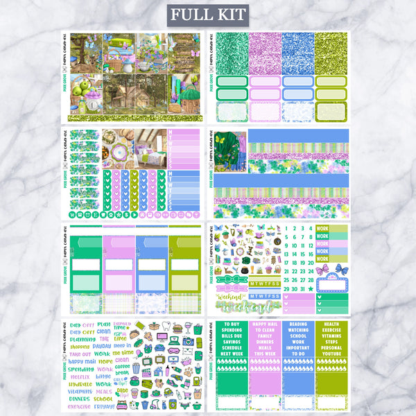 EC Kit Pixie Grove // Weekly Planner Stickers Kit // Erin Condren