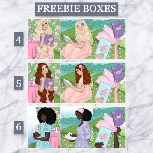 EC Kit Books & Tea // Weekly Planner Stickers Kit // Erin Condren