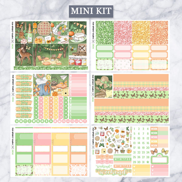 EC Kit Picnic // Weekly Planner Stickers Kit // Erin Condren