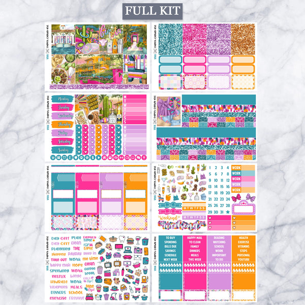 EC Kit Viva // Weekly Planner Stickers Kit // Erin Condren