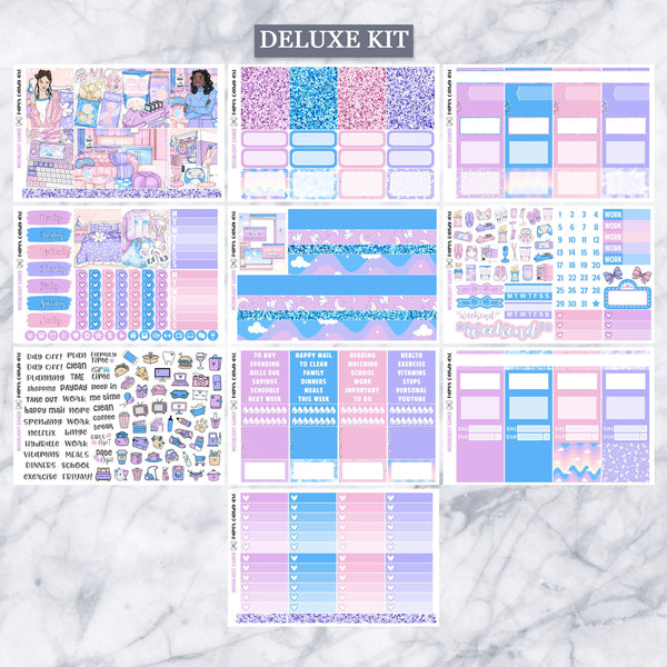 EC Kit Moonlight Gamer // Weekly Planner Stickers Kit // Erin Condren