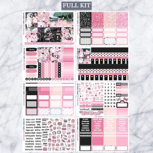 EC Kit Pink Pumpkin // Weekly Planner Stickers Kit // Erin Condren