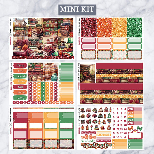 EC Kit Bookshelf // Weekly Planner Stickers Kit // Erin Condren