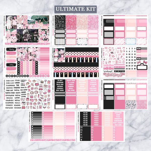 EC Kit Pink Pumpkin // Weekly Planner Stickers Kit // Erin Condren