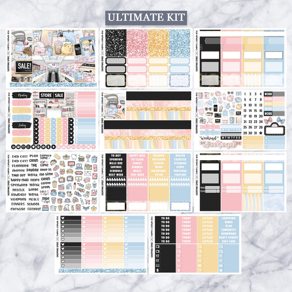 EC Kit Shopping Spree // Weekly Planner Stickers Kit // Erin Condren