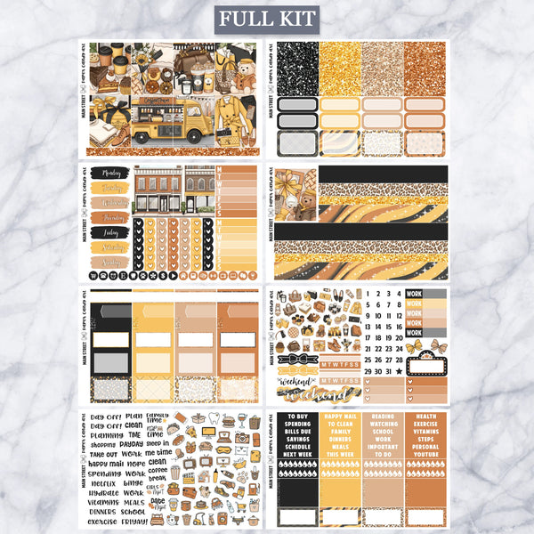 EC Kit Main Street // Weekly Planner Stickers Kit // Erin Condren
