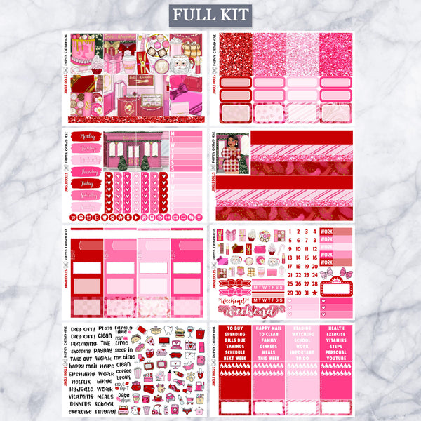 EC Kit Jingle Dolls // Weekly Planner Stickers Kit // Erin Condren
